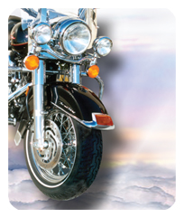 DF35-331 Biker on Clouds